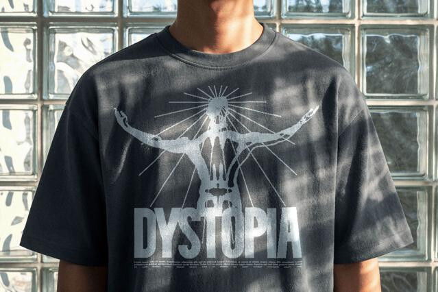 Glass Block T-Shirt Mockup