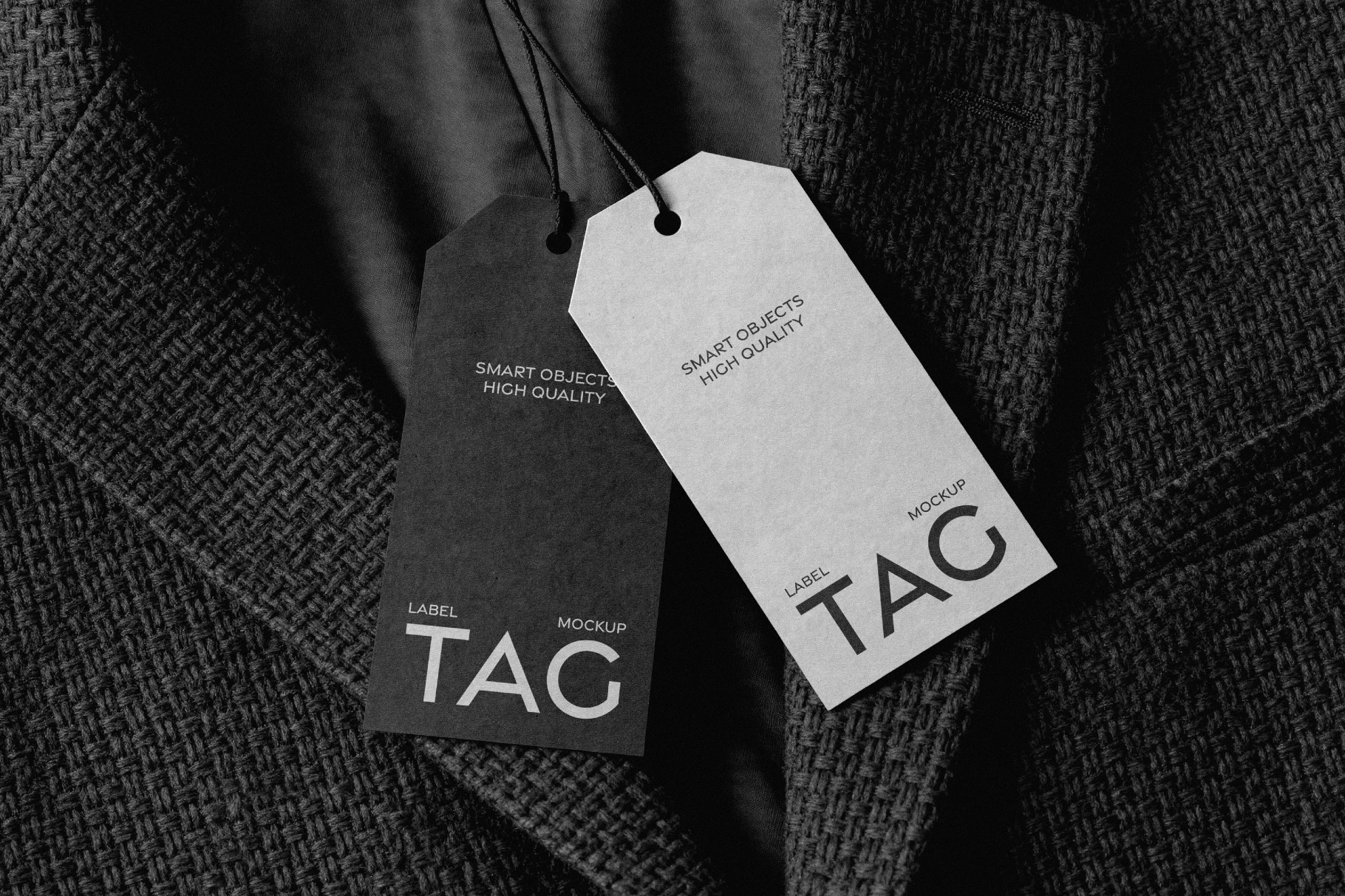 Garment Tag Mockup