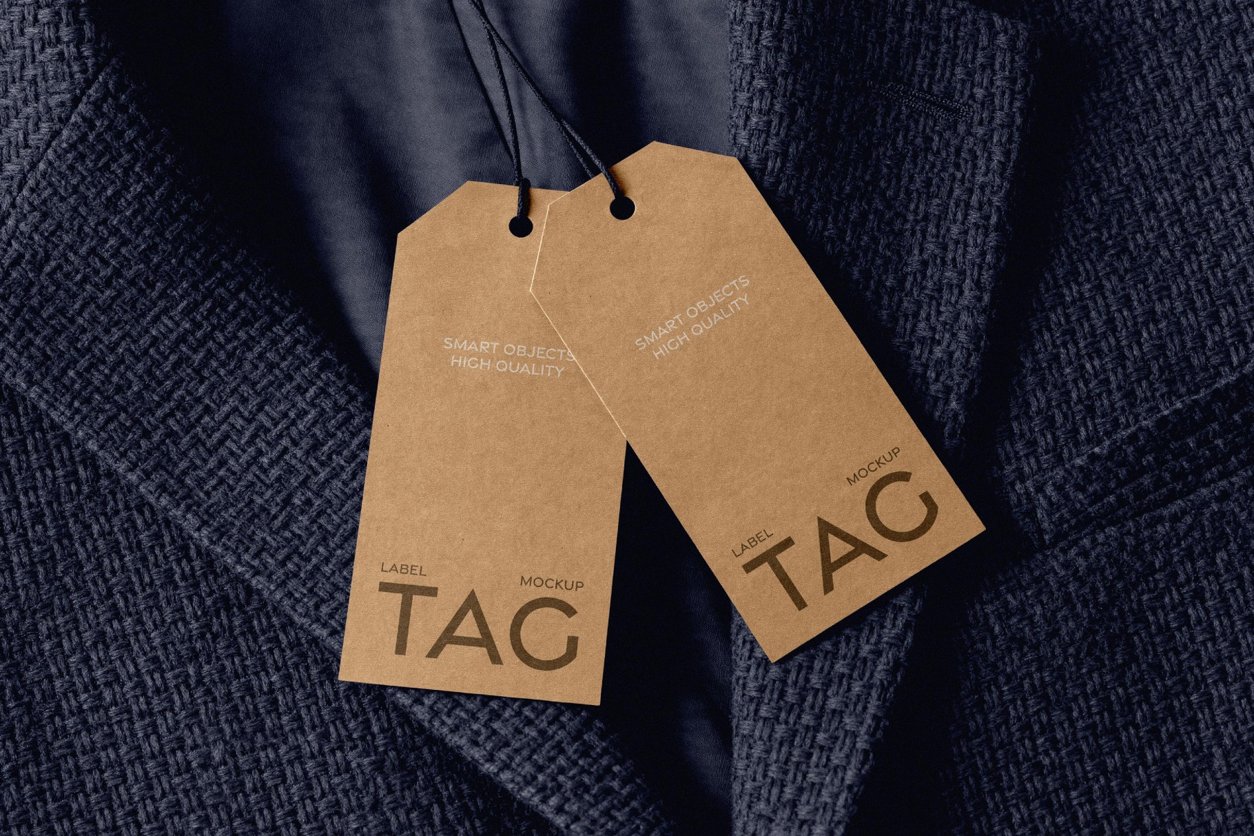 Garment Tag Mockup