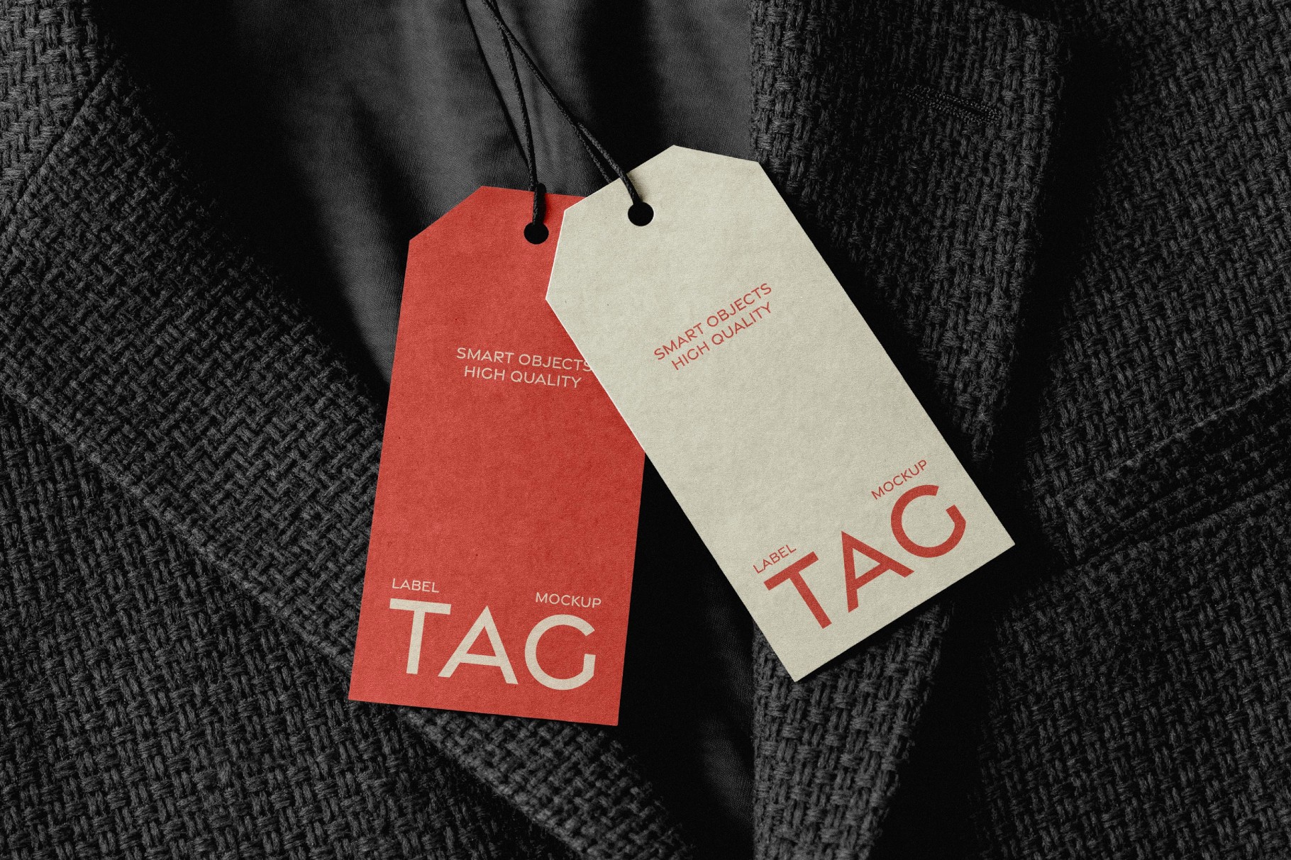 Garment Tag Mockup