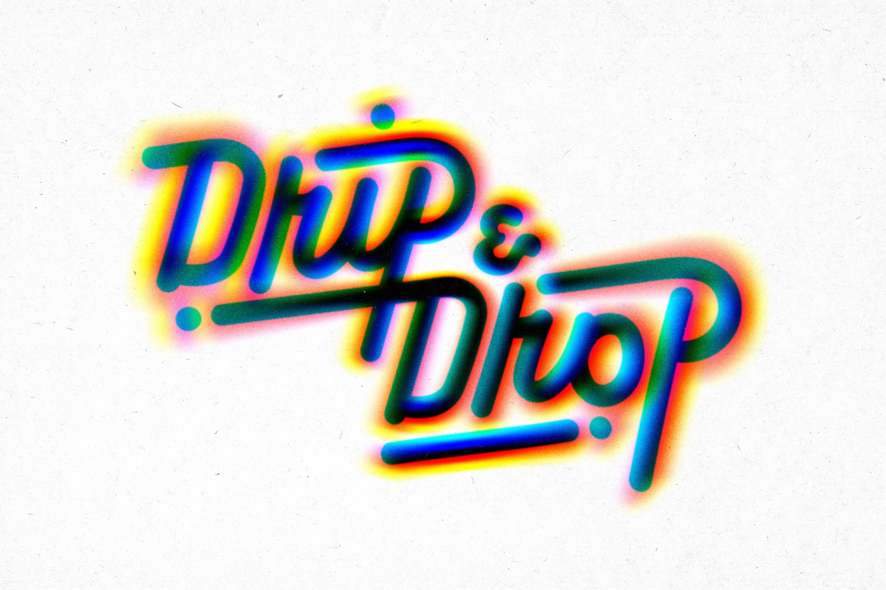 RGB Glow Text Effect