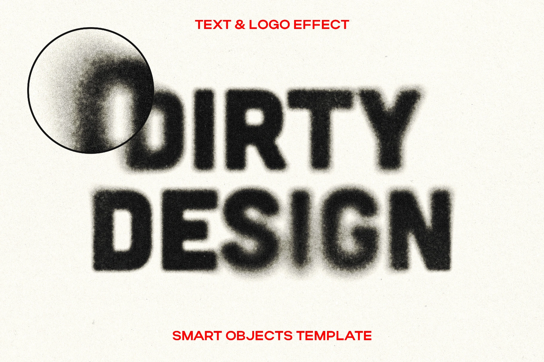 Dirty Stamp Text Effect