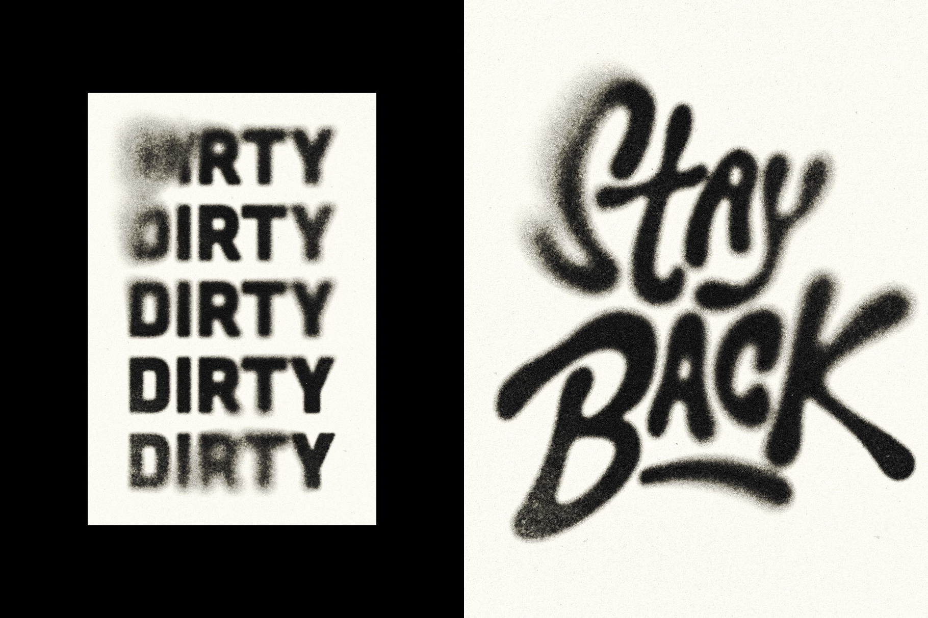 Dirty Stamp Text Effect