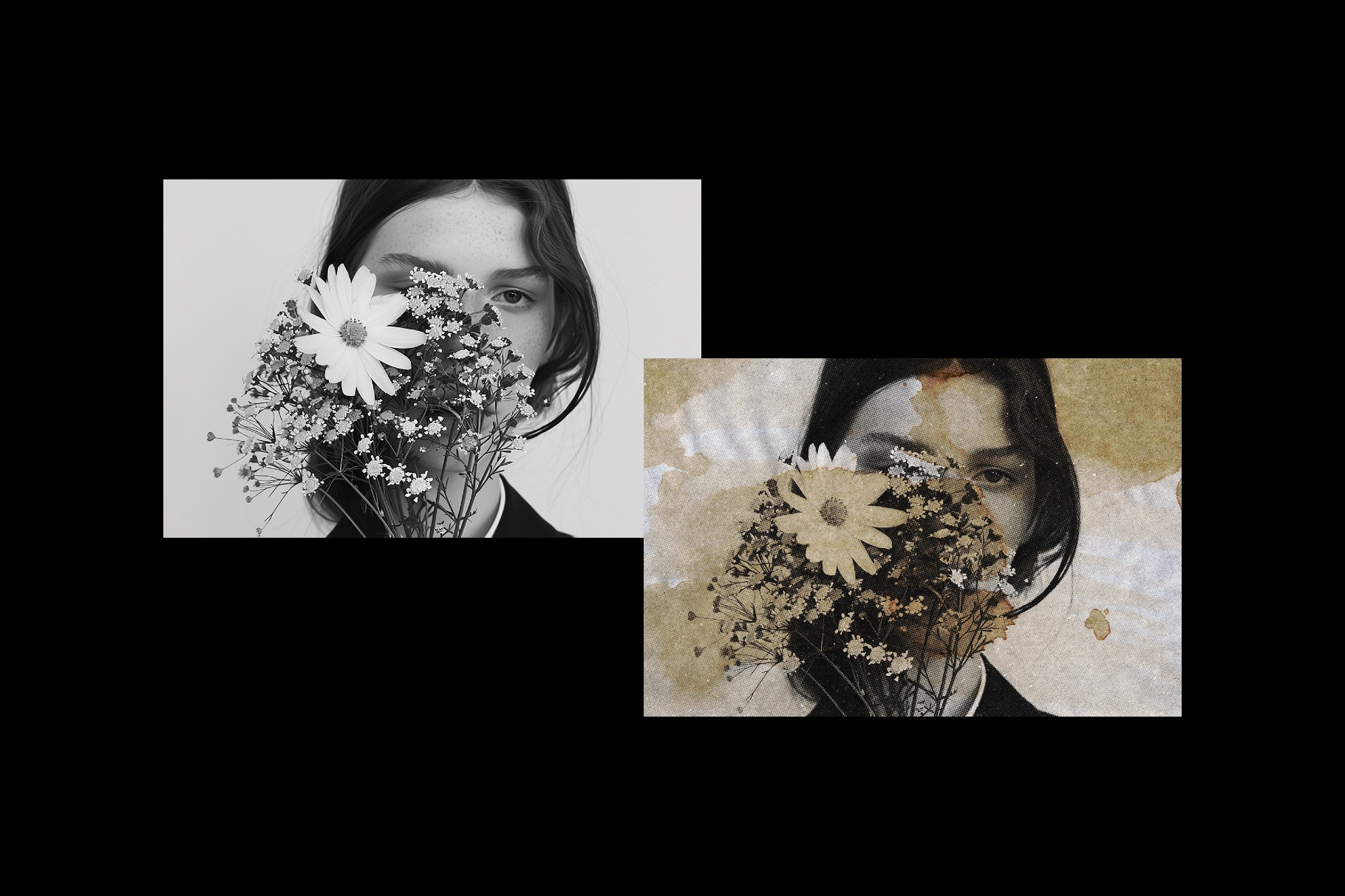 Retro Print Photo Effect