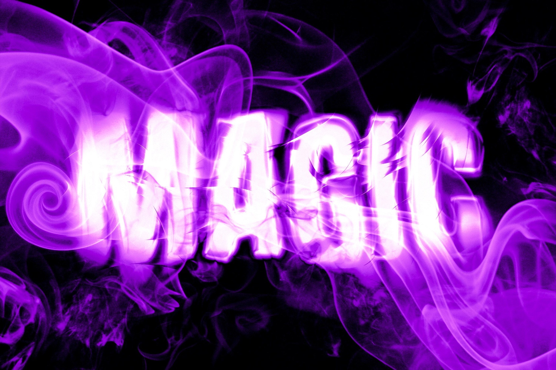 Smoke Distort Text Effect
