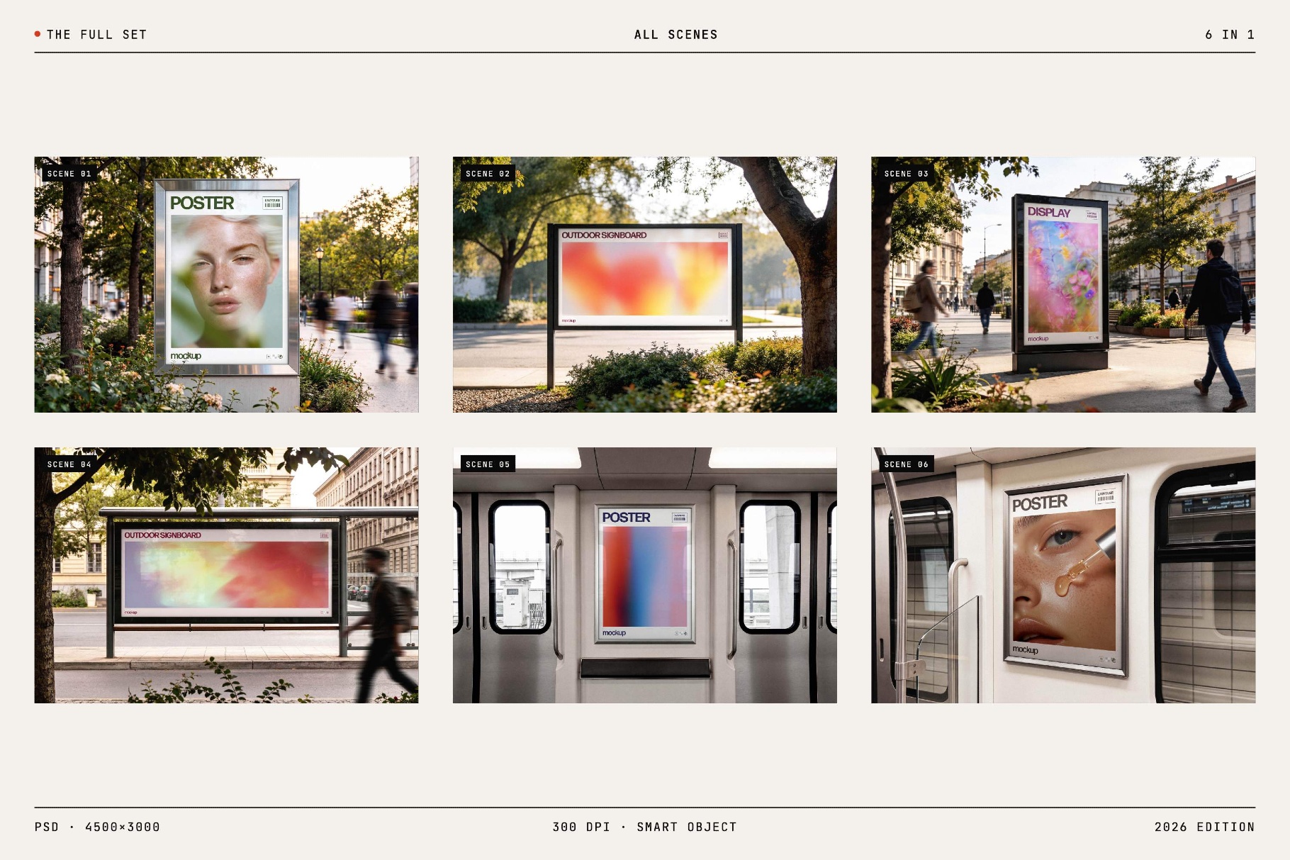 City Billboard Mockups