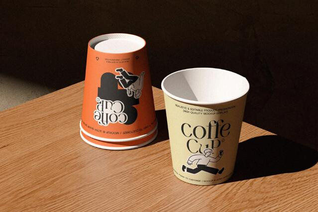 Takeaway Coffee Cup Mockup