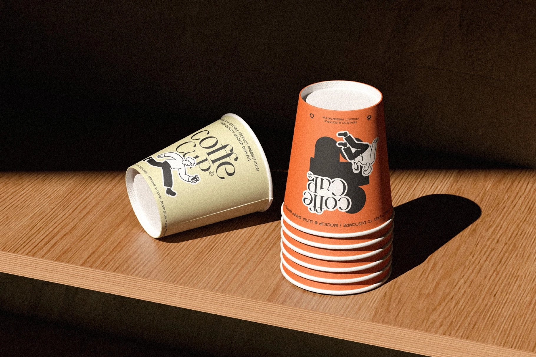 Takeaway Coffee Cup Mockup