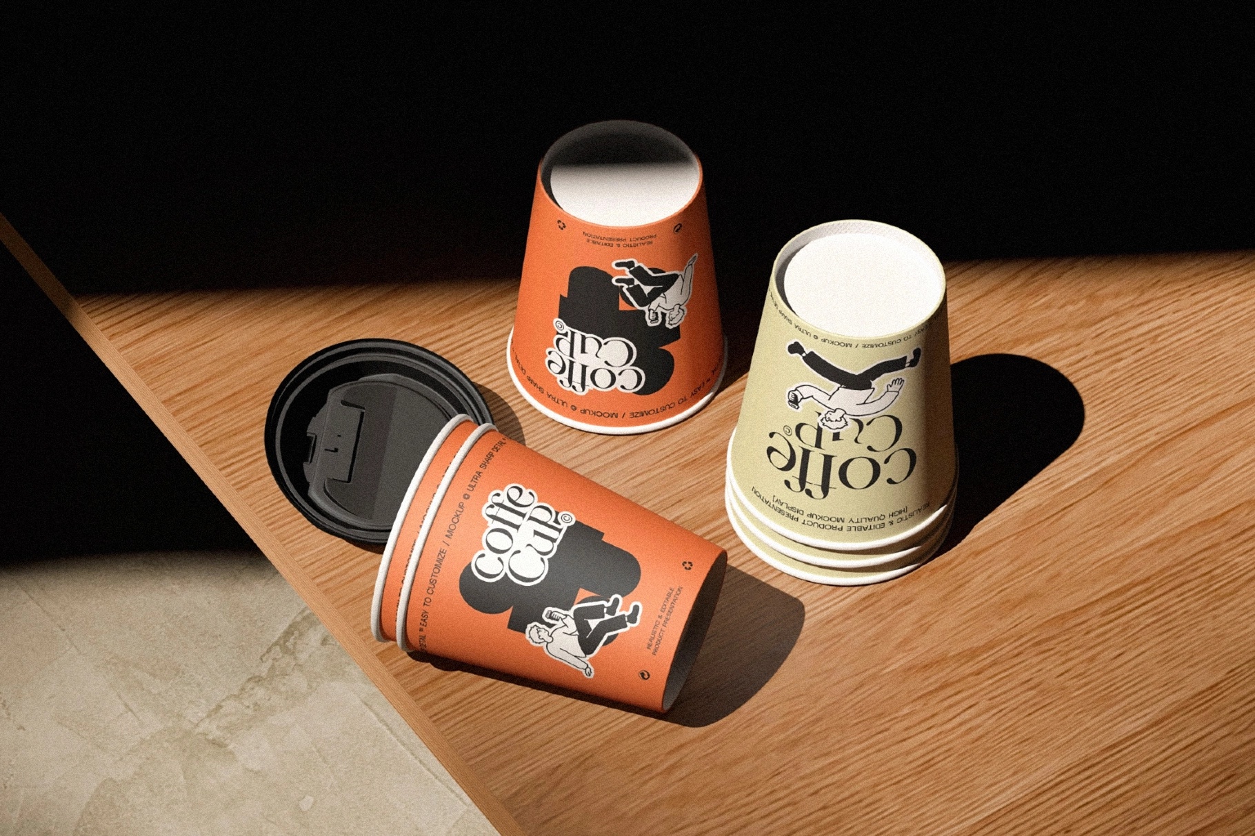 Takeaway Coffee Cup Mockup