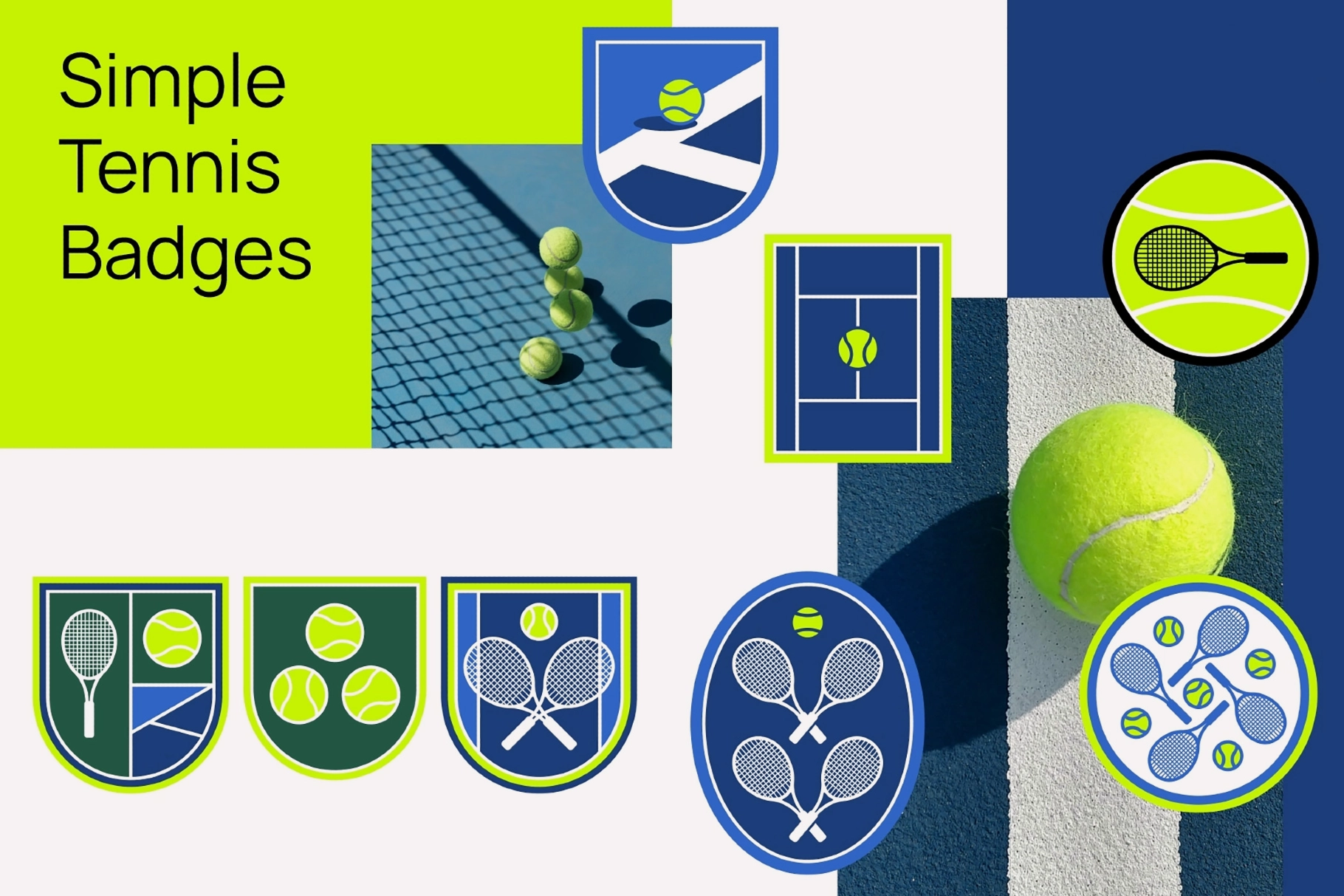 Tennis Badges Collection