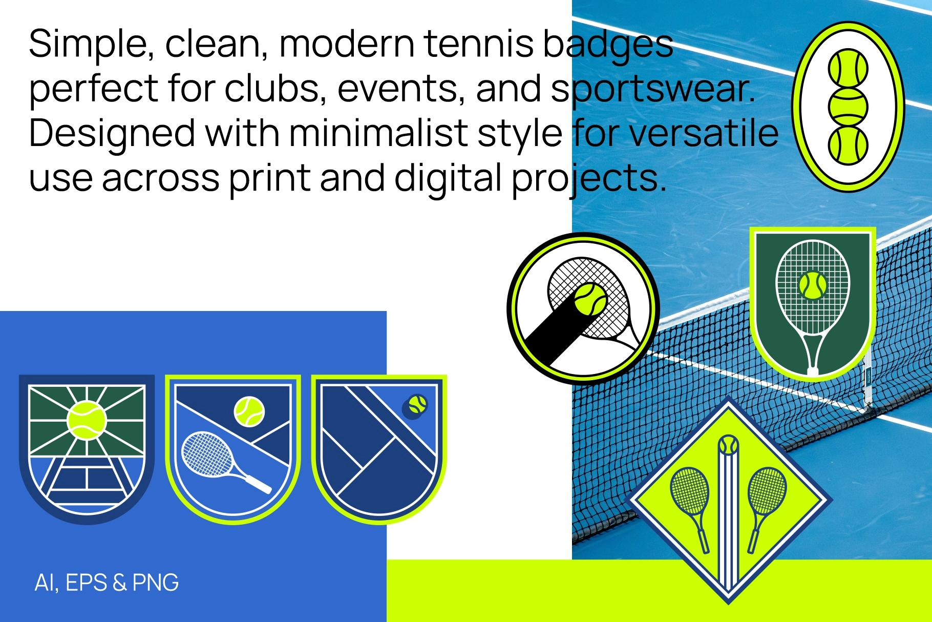 Tennis Badges Collection