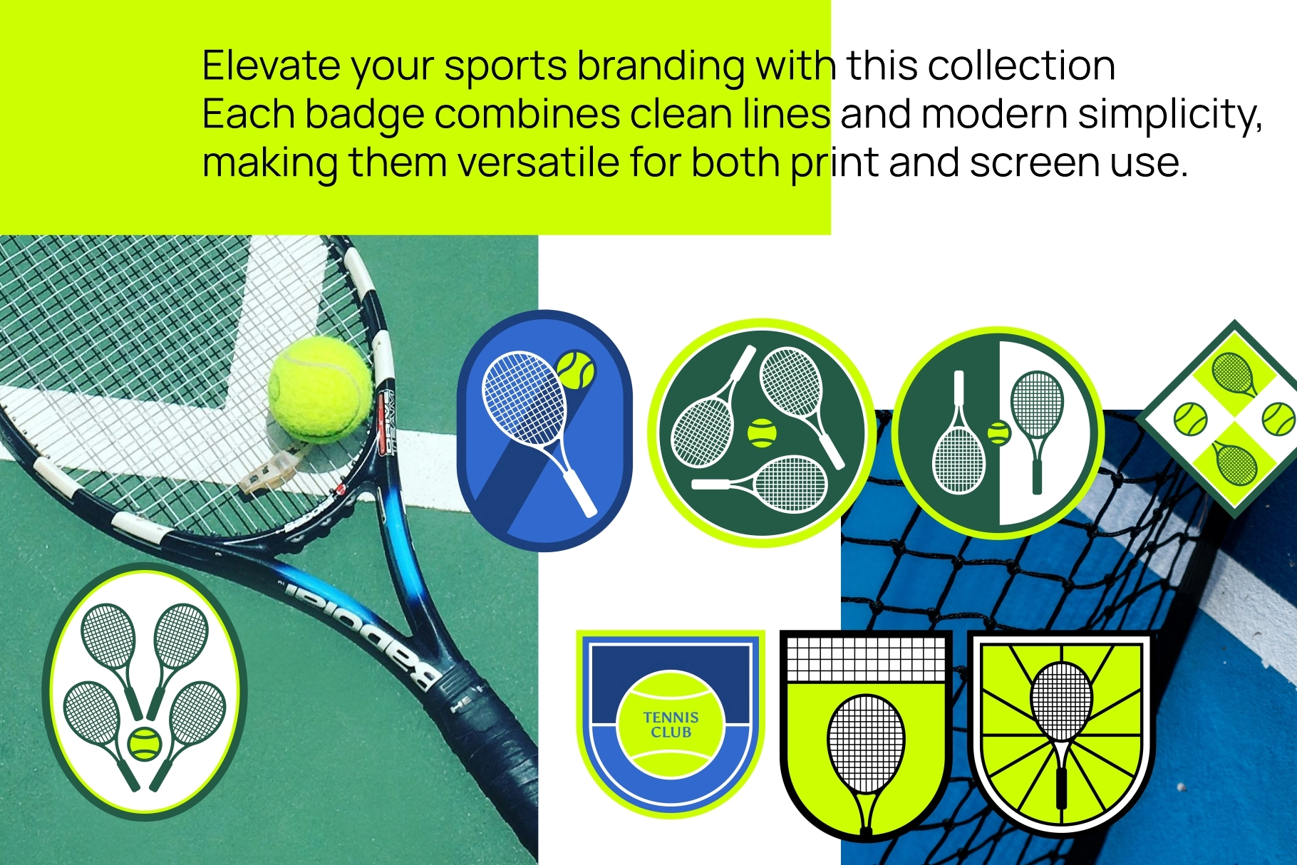 Tennis Badges Collection