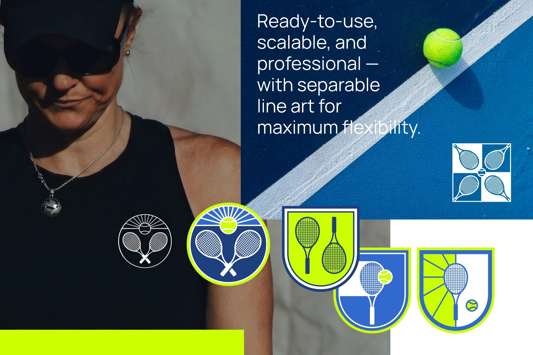 Tennis Badges Collection