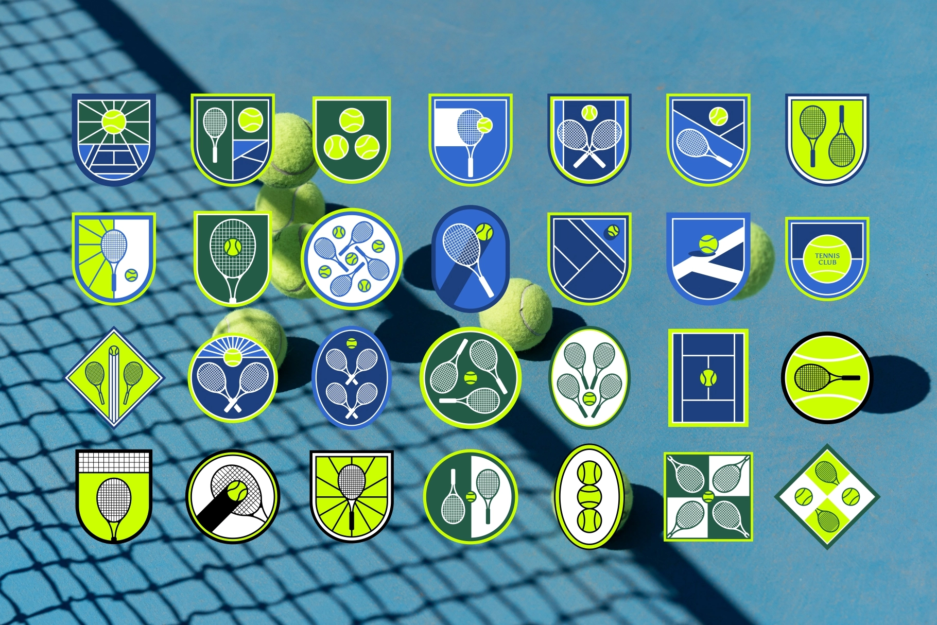Tennis Badges Collection
