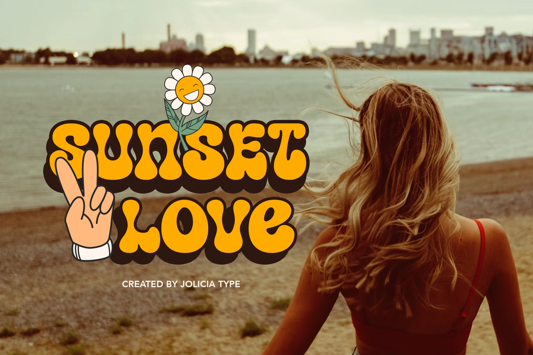 Hippie Mods - Groovy Retro Font