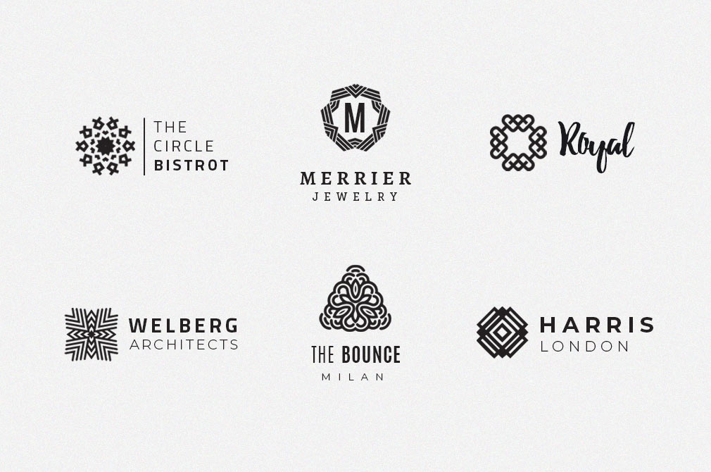 Mandala: free logo templates