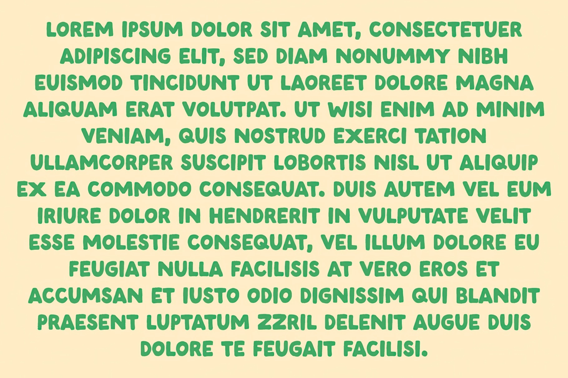 Imperfect! - A Handwritten Sans Serif