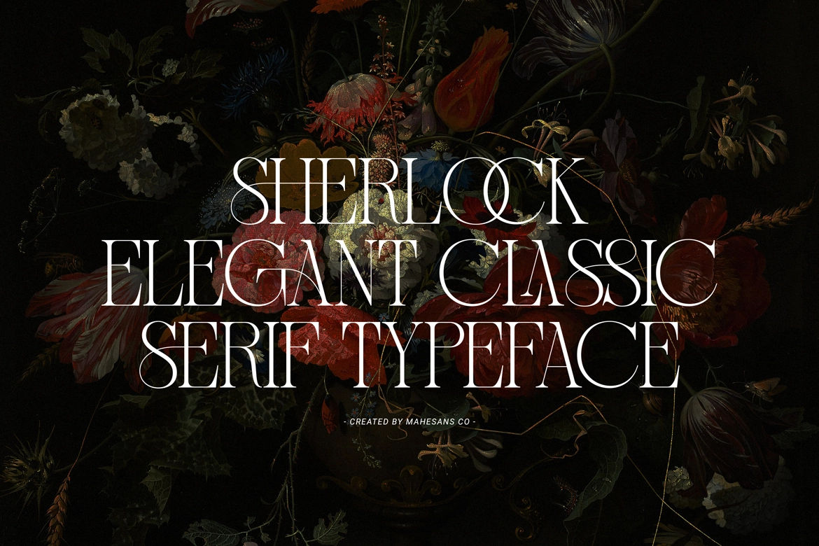 Sherlock – Elegant Classic Serif Font