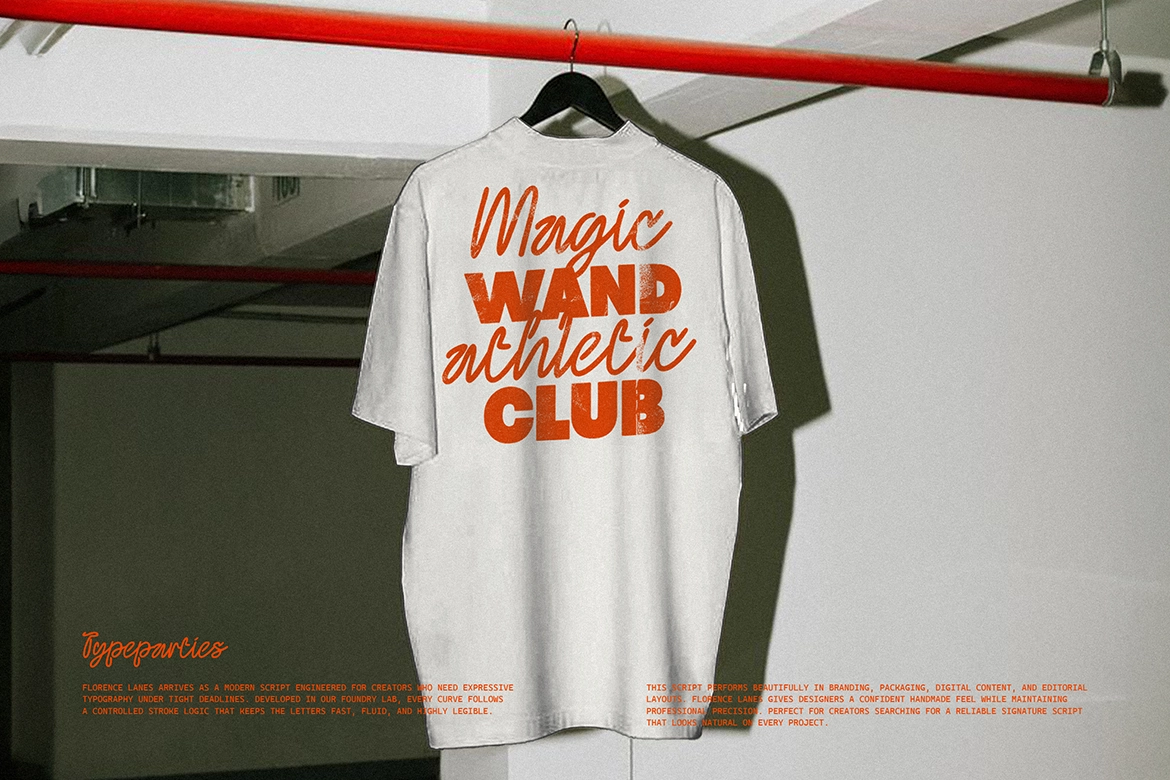 Florence Lanes - Modern Script Font