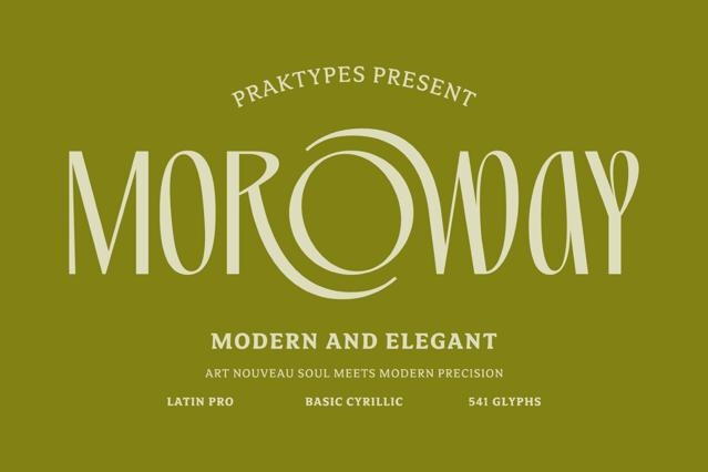 PRAK Moroway - Feminine Serif Font