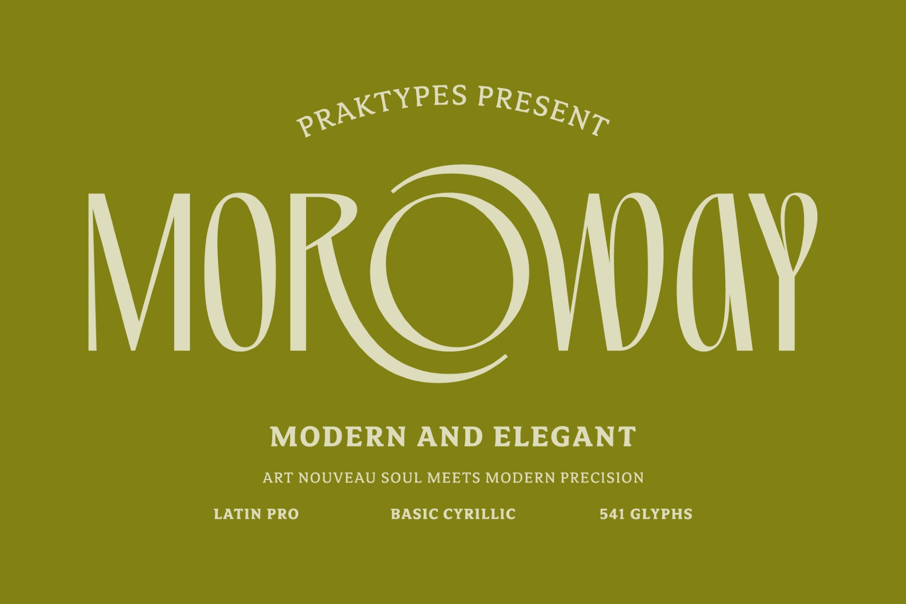 PRAK Moroway - Feminine Serif Font