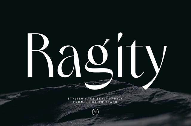 Ragity - Stylish Sans Font Family