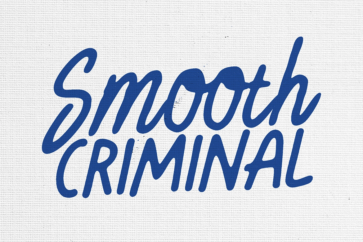 Swept Away - Handwritten Script Font