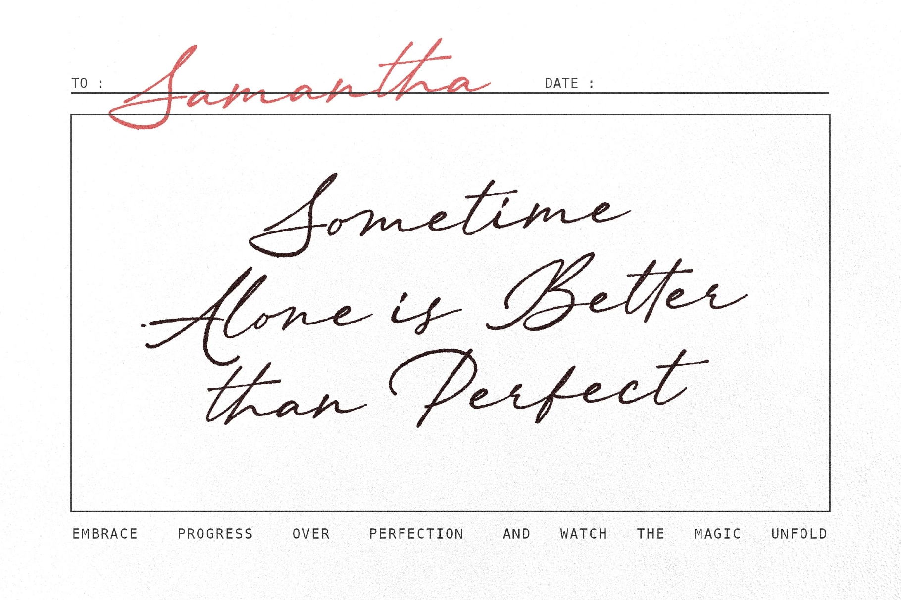 Always Classy – Elegant Handwritten Font