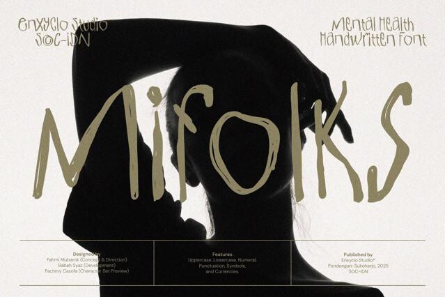 MIFOLKS — Naive Handwritten Font