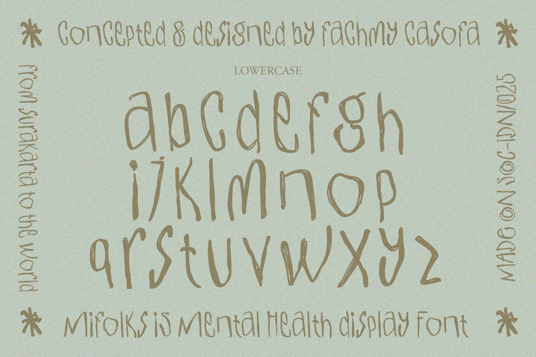 MIFOLKS — Naive Handwritten Font