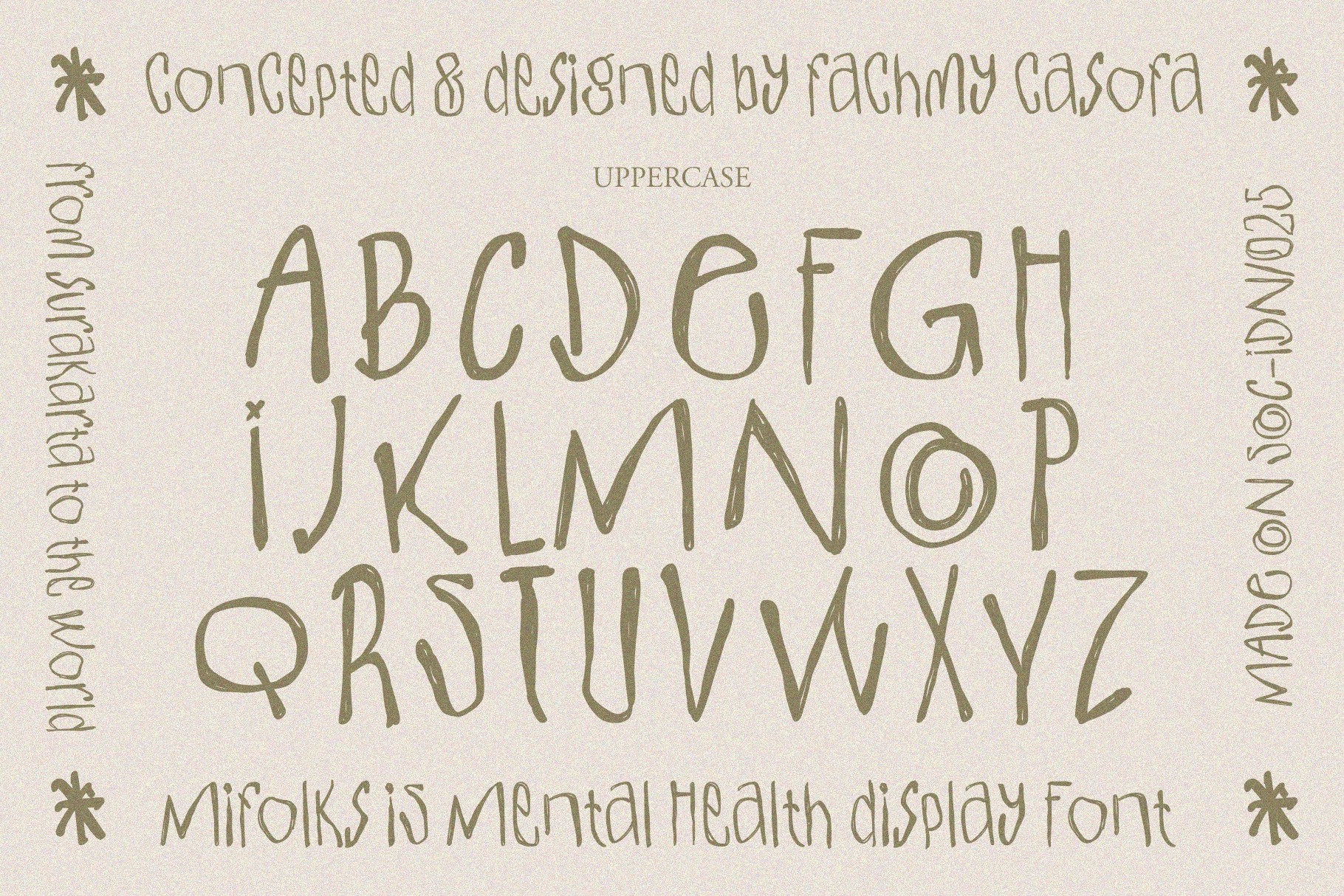 MIFOLKS — Naive Handwritten Font