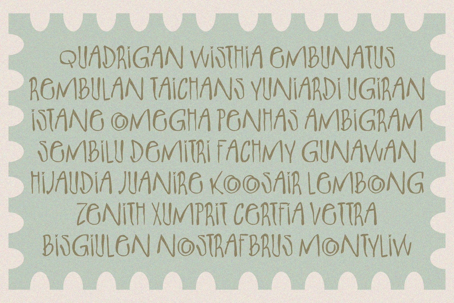 MIFOLKS — Naive Handwritten Font