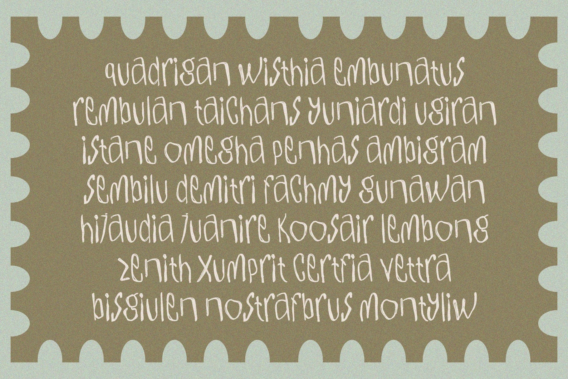 MIFOLKS — Naive Handwritten Font