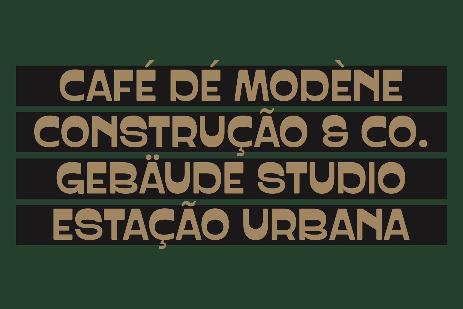 PRAK Trotoer - Vintage Display Font
