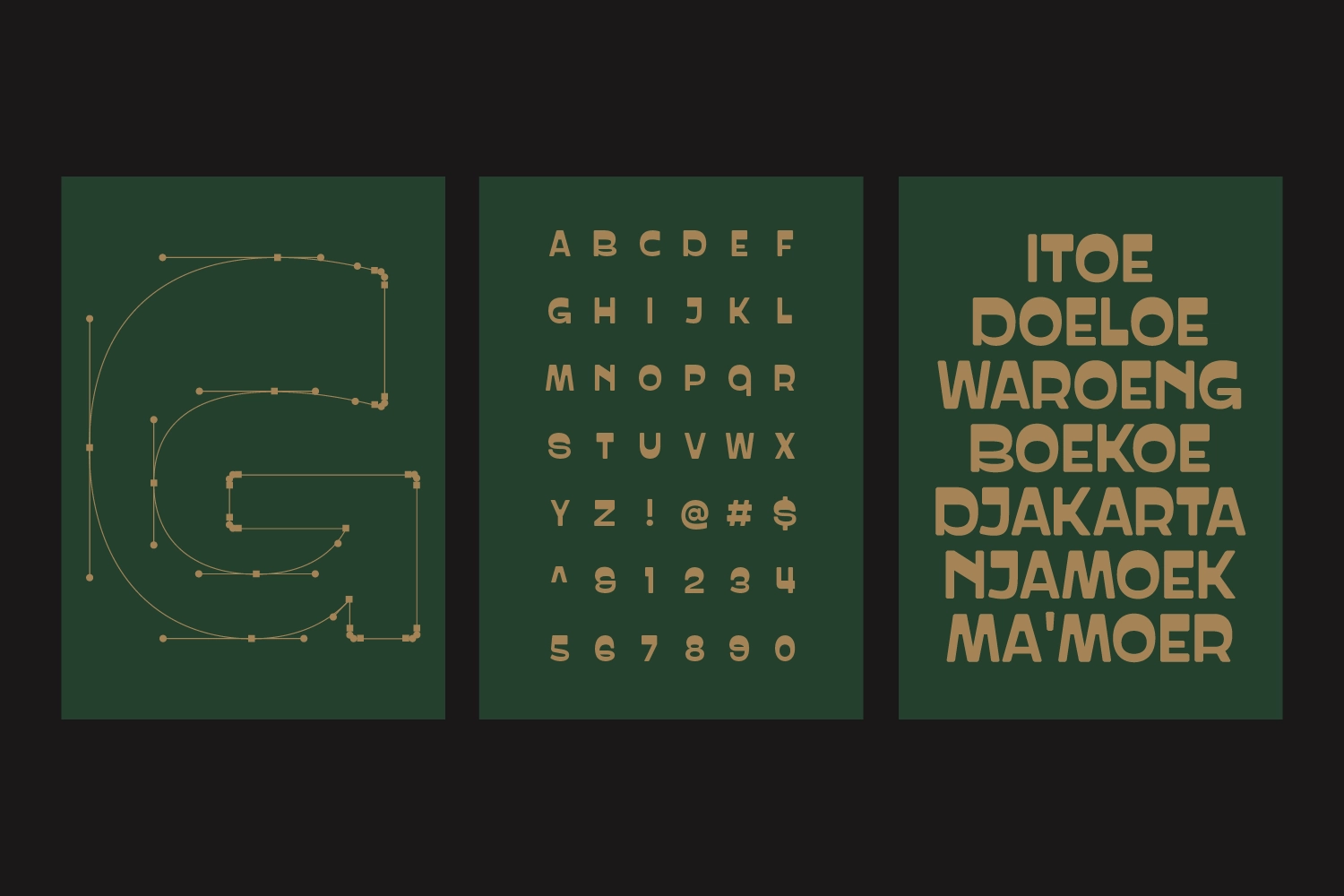PRAK Trotoer - Vintage Display Font