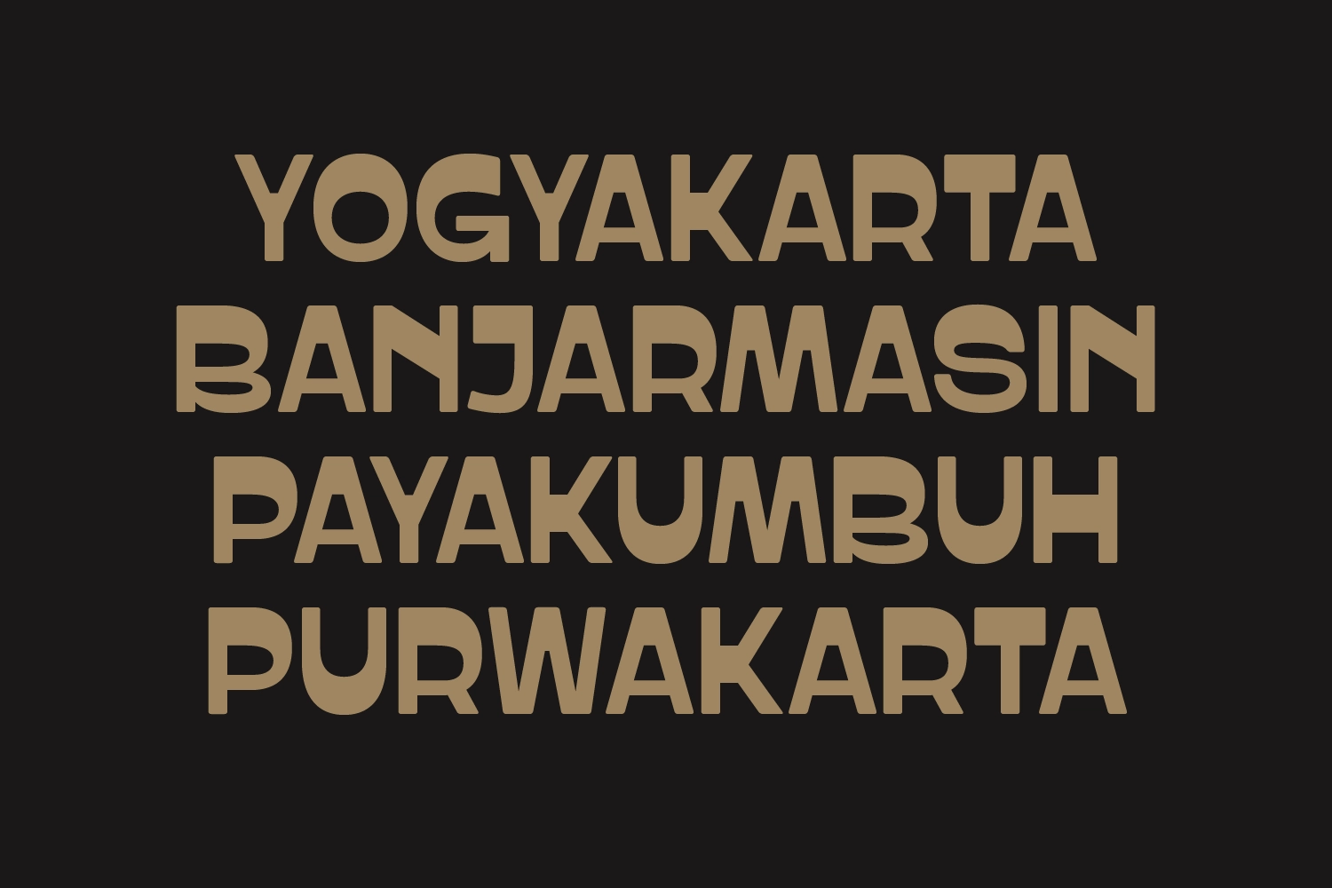 PRAK Trotoer - Vintage Display Font