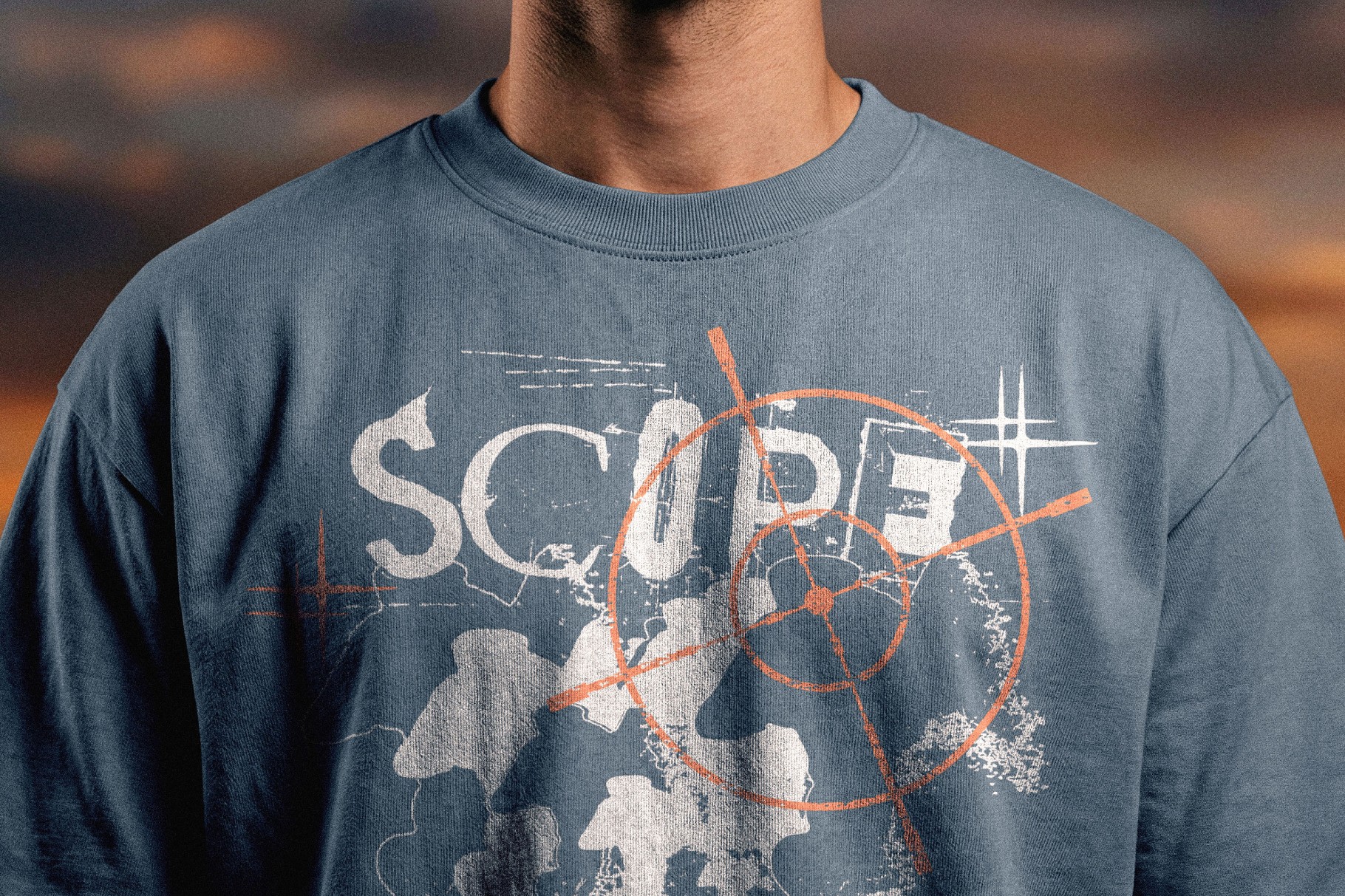 Sunset T-Shirt Mockup