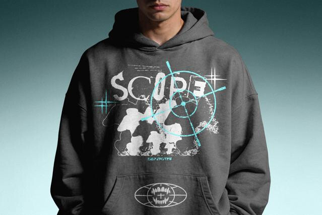 Pullover Hoodie Mockup