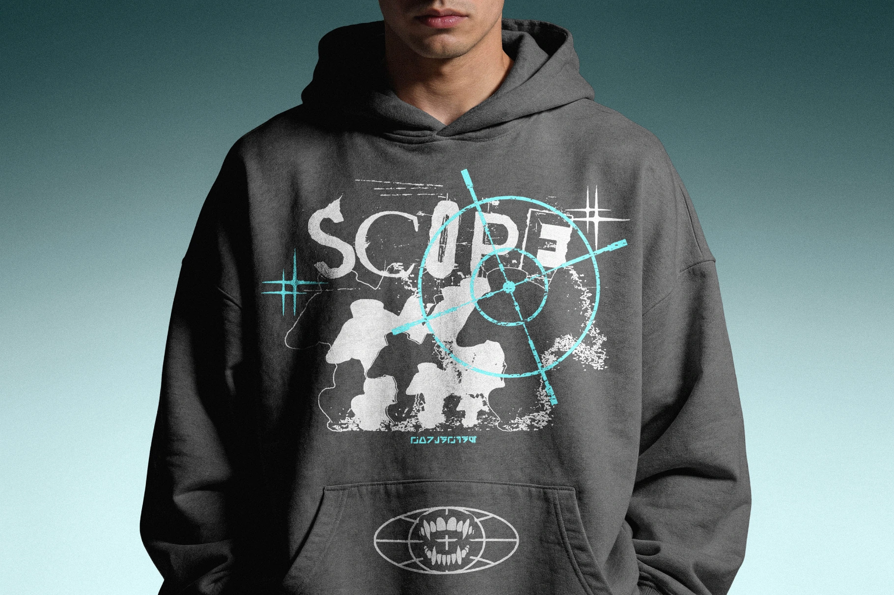 Pullover Hoodie Mockup