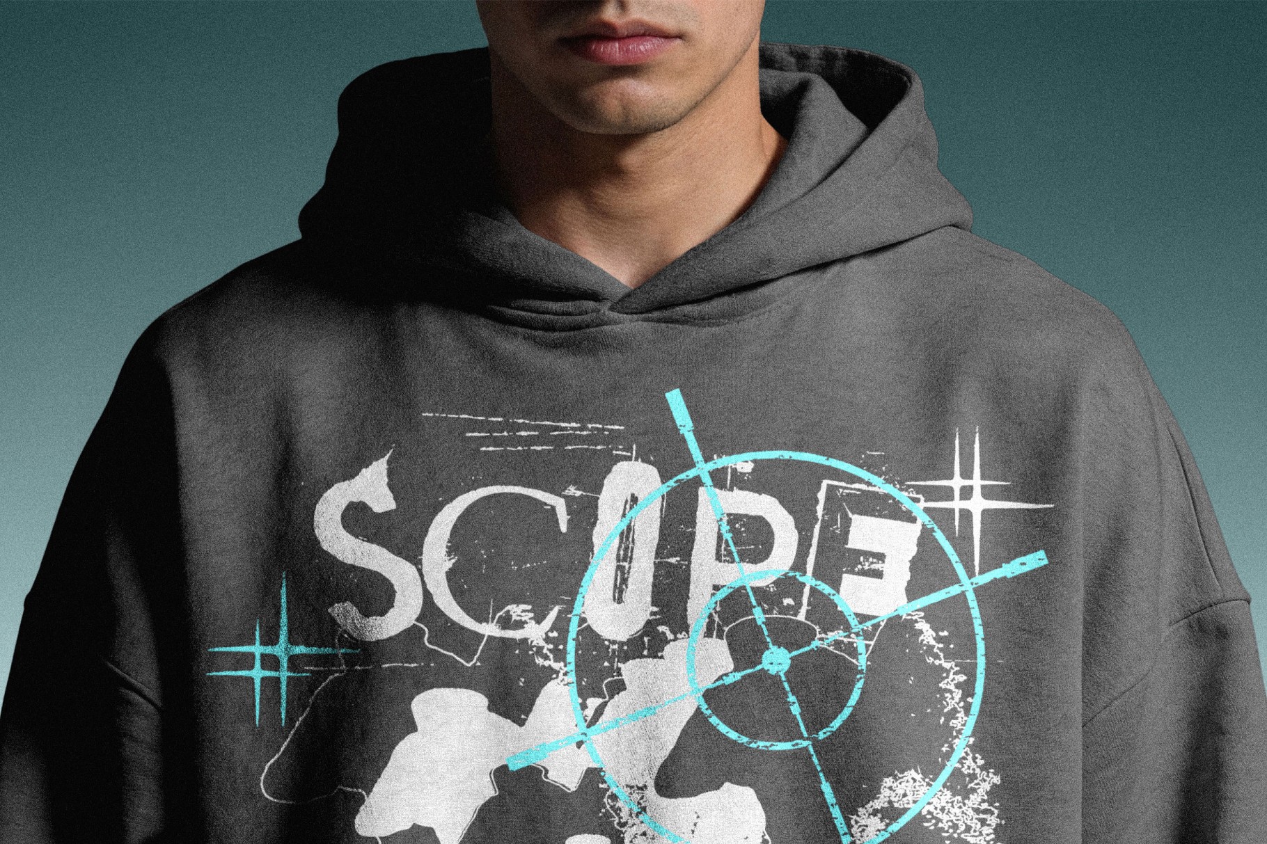 Pullover Hoodie Mockup