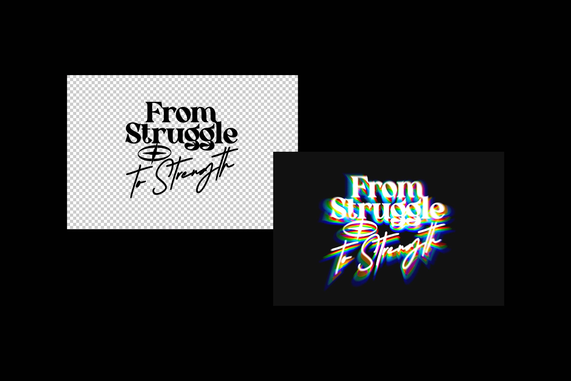 Rainbow Chromatic Aberration Effect