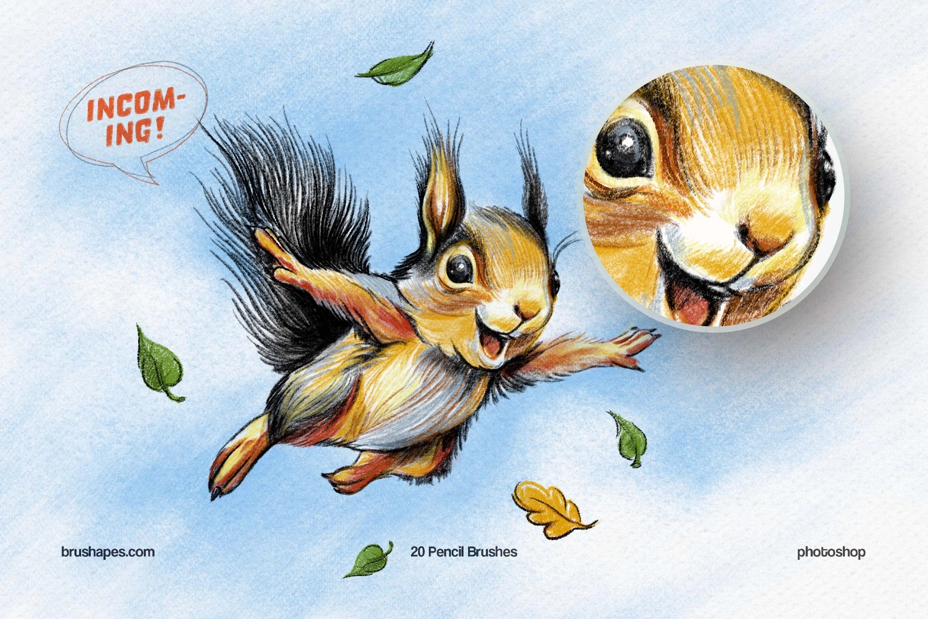 Pencil Party Photoshop Brushes