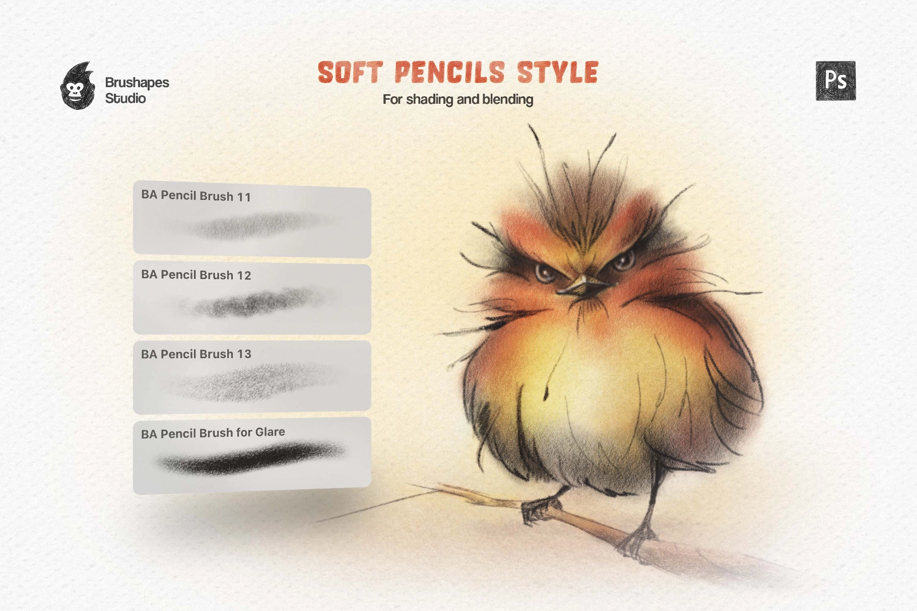 Pencil Party Photoshop Brushes