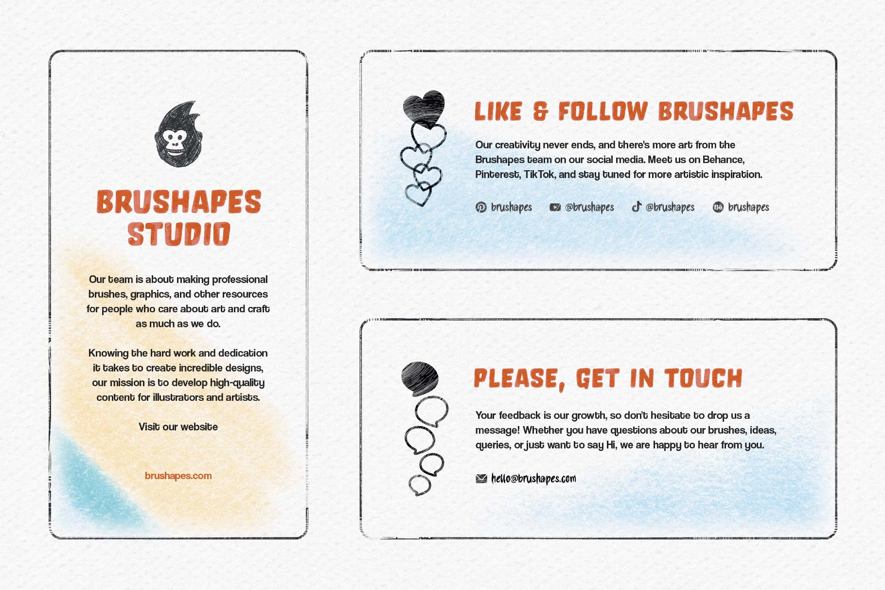 Pencil Party Affinity Brushes
