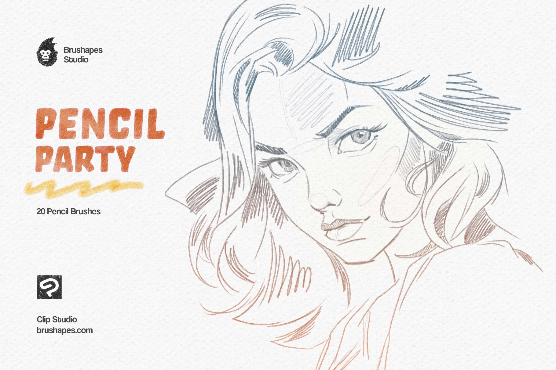 Pencil Party Clip Studio Brushes