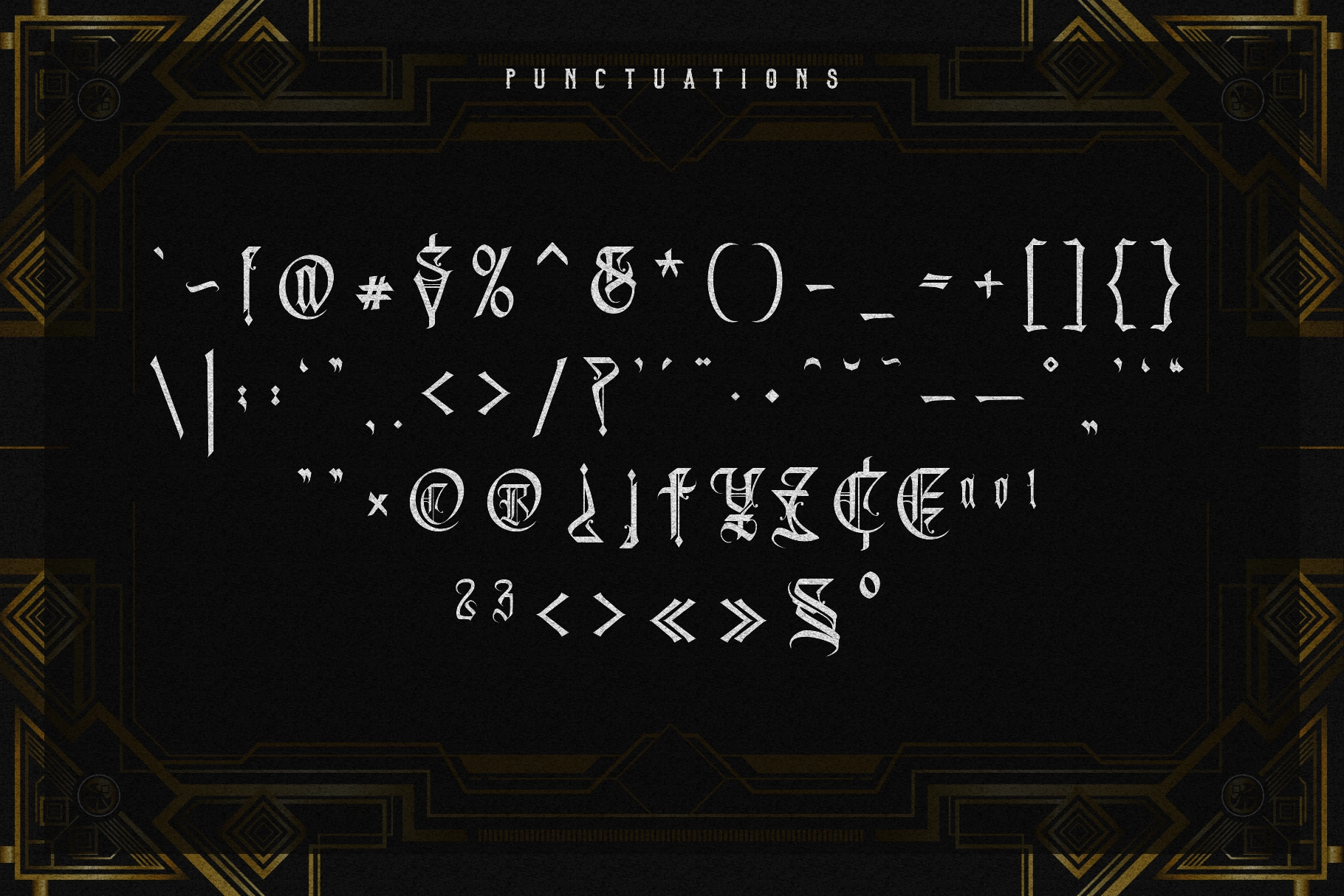 Aihet Script - Vintage Blackletter Font