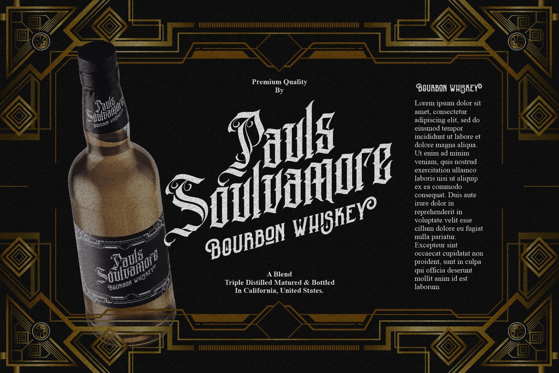 Aihet Script - Vintage Blackletter Font