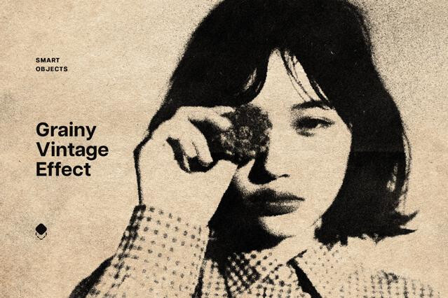 Grainy Vintage Photo Effect