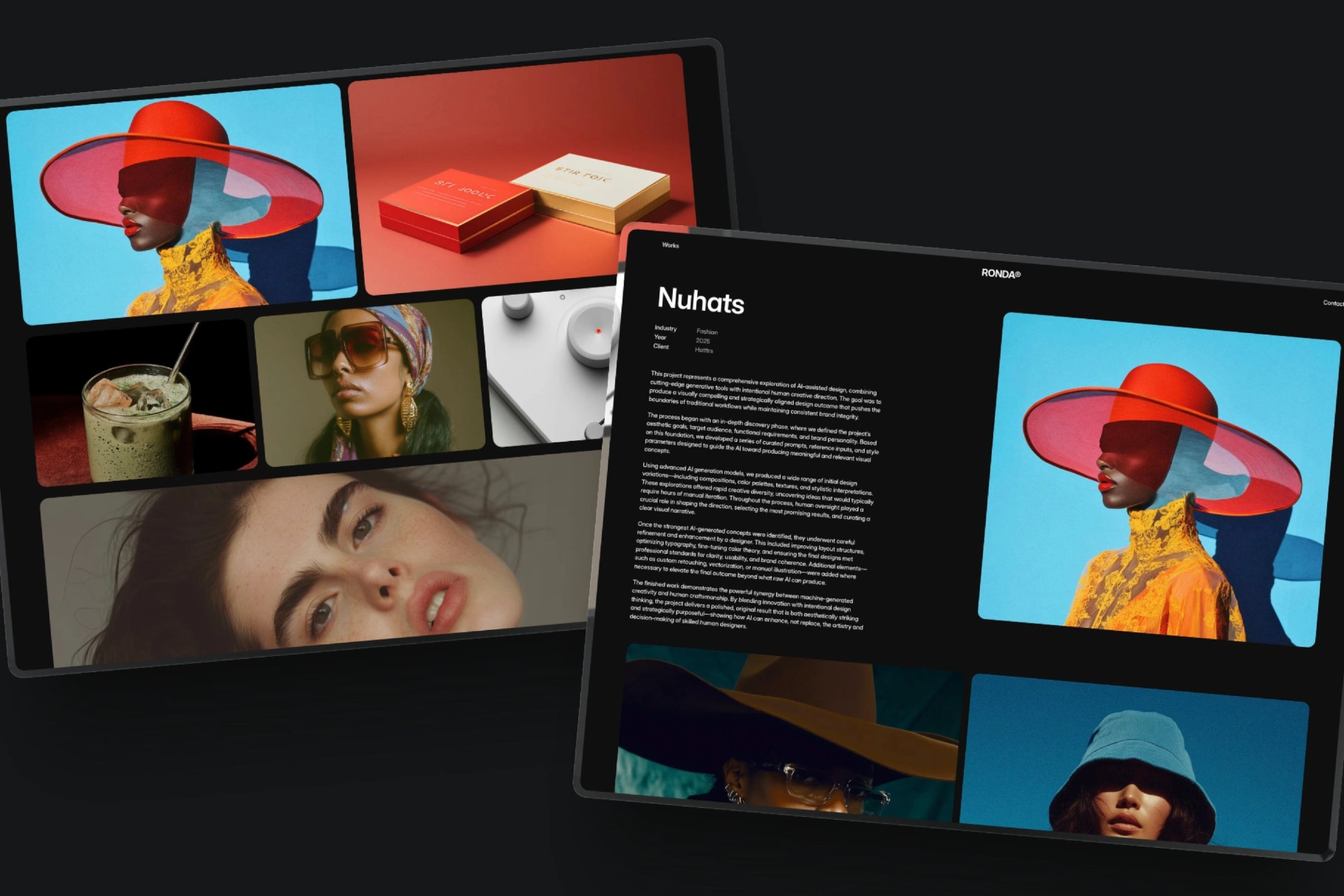 Ronda — AI Agency Portfolio Framer Template
