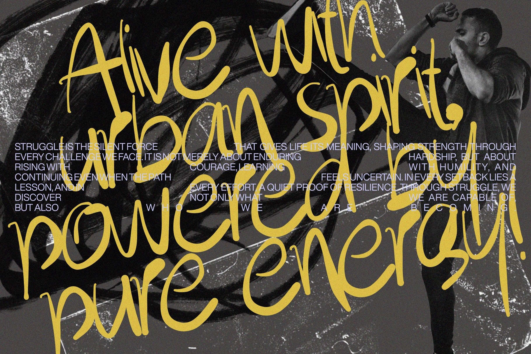 ROWDIGKES — Urban Brush Font